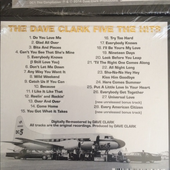 THE DAVE CLARK FIVE THE HITS CD BRAND NEW/SEALED/ - Picture 2 of 2